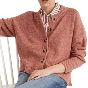 GUC Madewell Pink Broadway Cardigan Sweater, Sz XXS